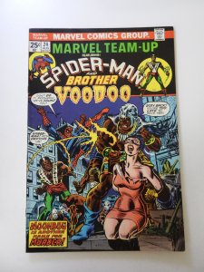Marvel Team-Up #24 (1974) VG+ condition MVS intact moisture damage