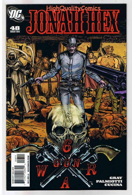 JONAH HEX #48, NM+, Gray, Palmiotti, Six Gun War, 2006, more JH in store