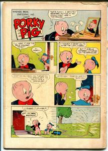 Porky Pig #34 1954-Dell-golf cover-FR