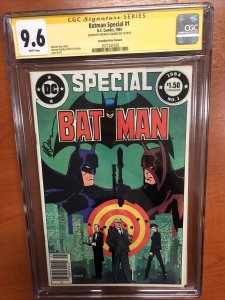 Batman Special #1 CPV(CGC 9.6) Signed By Michael Golden