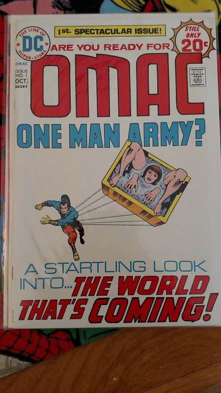 Omac #1 (Oct 1974, DC) NM or Better