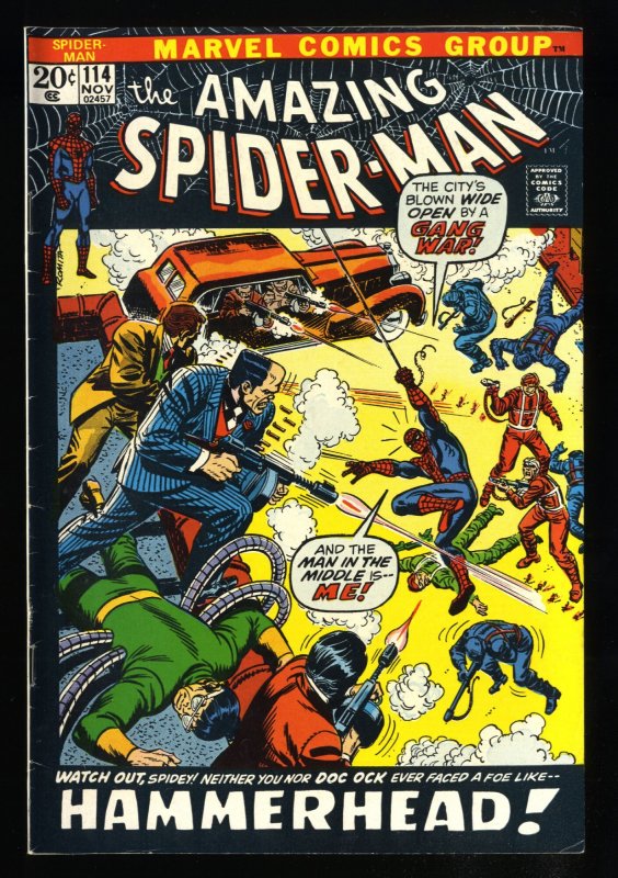 Amazing Spider-Man #114 VF 8.0 Hammerhead!