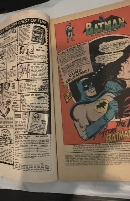 Detective Comics #370 (1967) Batman turns the other cheek