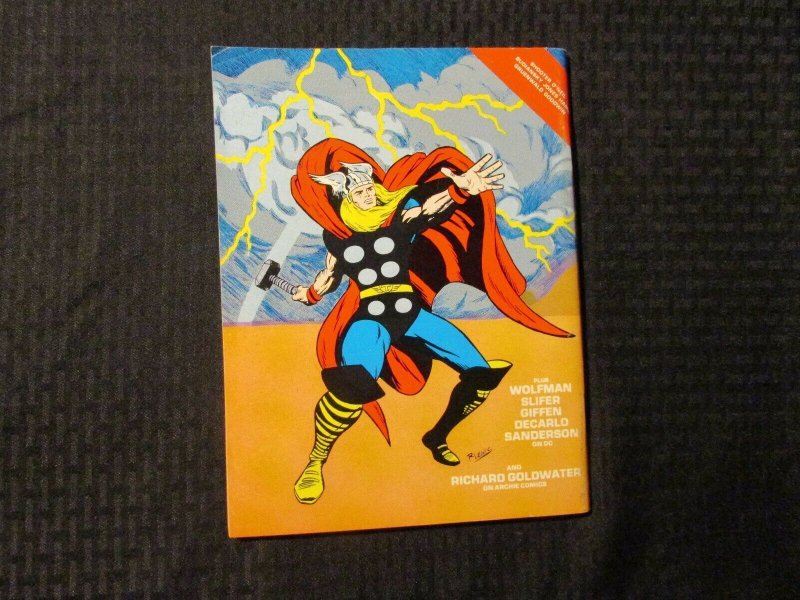 1983 COMICS FEATURE Magazine #23/24 FN+ 6.5 The Future of Marvel Comics