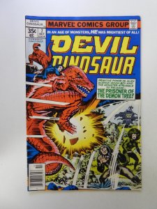 Devil Dinosaur #7 (1978) VF- condition