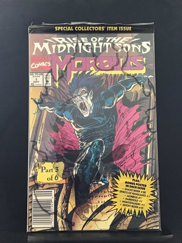 Morbius: The Living Vampire #1 KEY 1st Self-Titled ongoing Solo Series 4 Morbius