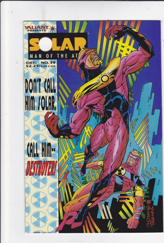 Solar, Man of the Atom #39