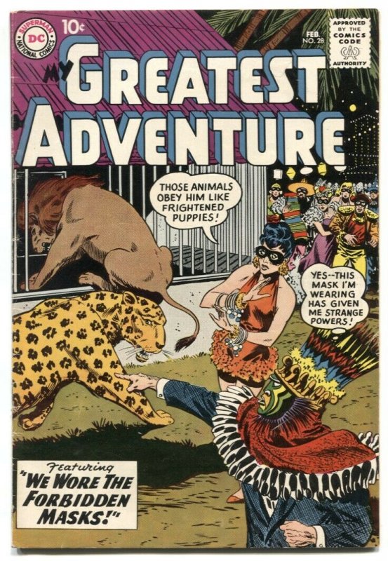 My Greatest Adventure #28 1958- Flash #105 ad- Jack Kirby-FN-