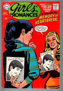 GIRLS' ROMANCES #134-D.C. ROMANCE-SILVER AGE-VG VG