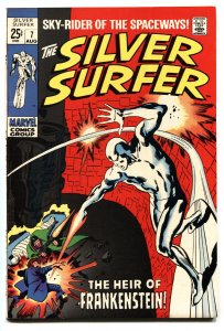 Silver Surfer #7 comic book 1969-Marvel-Bronze-Age HIGH GRADE