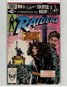 Raiders of the Lost Ark #3 Newsstand Edition (1981) Indiana Jones