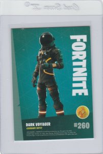 Fortnite Dark Voyager 260 Legendary Outfit Panini 2019 trading card series 1