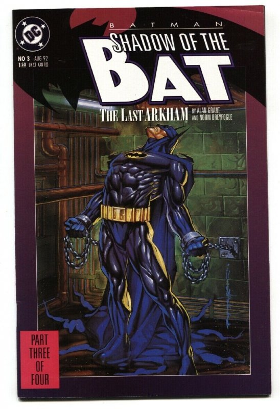 BATMAN: SHADOW OF THE BAT #3-comic book 1st appearance AMYGDALA