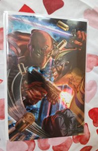 Deadpool #1 (2018) Greg Horn Comic Virgin 1st Groffon 1st Cameo Good Night Foil