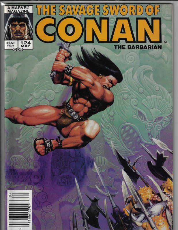 Savage Sword of Conan #124 (Marvel, 1986)