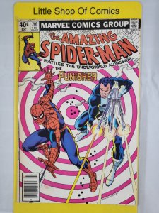 Amazing Spider-Man #201 Newsstand Edition 1980 Marvel Comics Guest: Punisher
