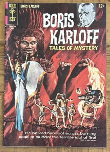 Boris Karloff Tales Of Mystery #18 Gold Key Fine + 1967