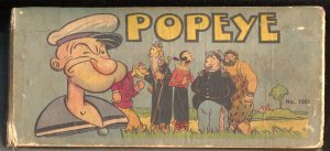 Popeye #1051 1934-Saalfield-E.C. Segan-extra wide edition-rare-FR