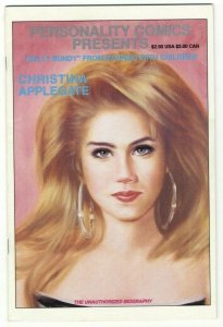 Personality Comics Presents #4 Christina Applegate - Personality Comics - 1991