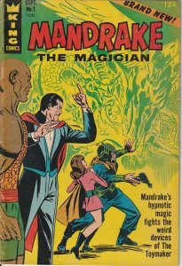 Mandrake the Magician #1 (1966)  The Phantom 2nd Feature !