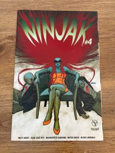 Ninjak # 4 NM 1st Print Variant Cover Valiant Comic Book 18 J287