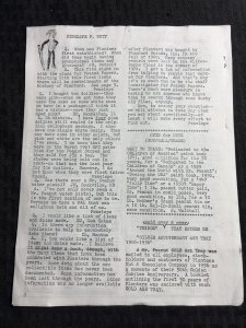 1978 PEANUT PALS PAPERS Fanzine Vol. 1 #1 VG 4.0 Planters Peanuts Memorabilia