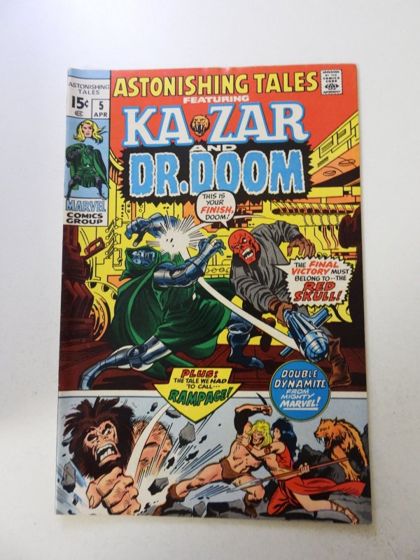 Astonishing Tales #5 VF- condition