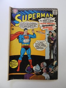 Superman #185 (1966) VG+ condition