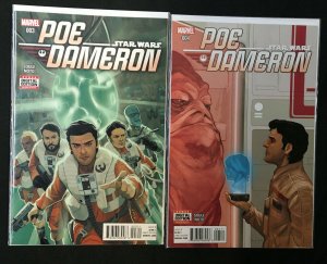 STAR WARS POE DAMERON #1-18 SET VF-NM MARVEL