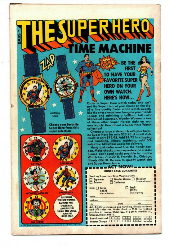 Batman #296 newsstand - Scarecrow - 1978 - VG