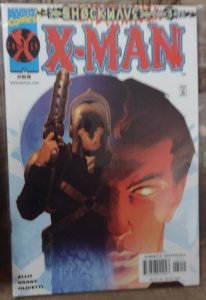 X-MAN # 69 2000 MARVEL DISNEY  AOA NATE GRAY  shockwave pt 3