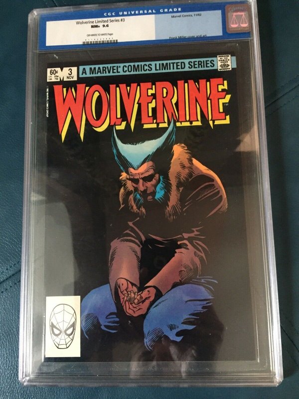 Wolverine Limited Series #1-4 9.6 CGC, X-men