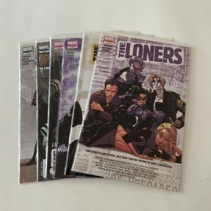 Loners 1 2 3 4 5 6 Lot Run Set Near Mint Nm Marvel