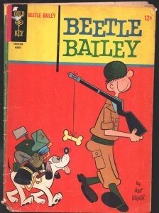 Beetle Bailey #50 1965-Mort Walker cover art-pin up back cover 