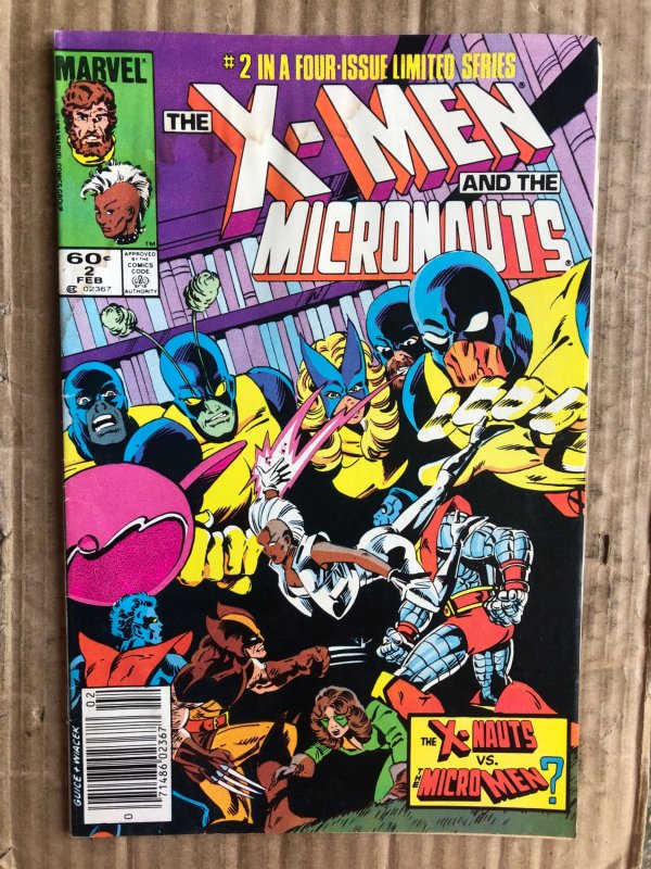 The X-Men and The Micronauts #2 (1984)