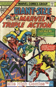 MARVEL TRIPLE ACTION GIANT-SIZE (1975 Series) #1 Very Good Comics Book