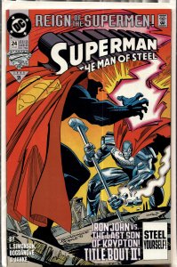 Superman: The Man of Steel #24 (1993) Steel