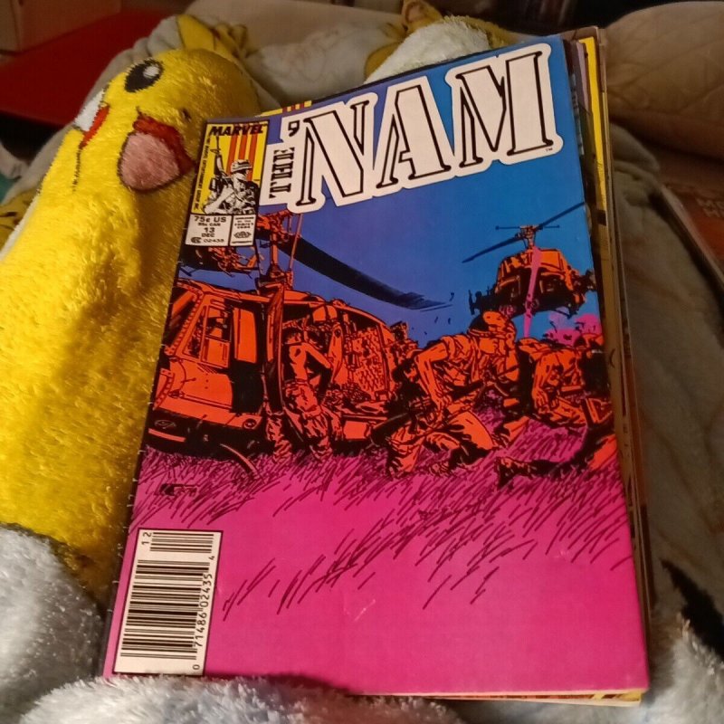 The Nam 14 Issue Marvel Comics Lot Run Set Vietnam War Collection copper age