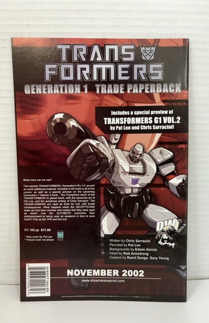 Transformers, Generation 1,  Issue 5, Vol 1