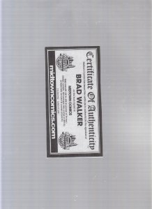 Action Comics #7 - SIGNED BY BRAD WALKER! (7.5/8.0) 2012