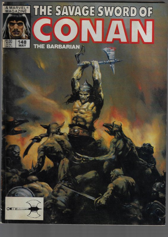 Savage Sword of Conan #148 (Marvel, 1988)