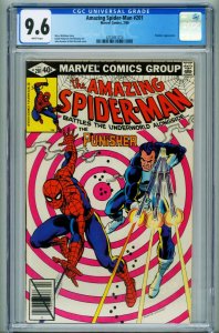 AMAZING SPIDER-MAN #201 CGC 9.6 comic book 1980 PUNISHER 4253451014