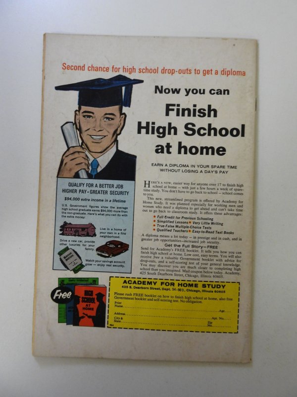 Iron Man #28 (1970) VG+ condition stain back cover