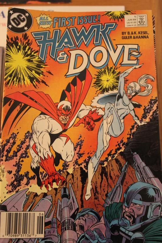 Hawk and Dove  #1(89) 9-0-vf-nm