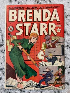 Brenda Starr # 9 VG/FN Superior Comic Book Golden Age Series Crime 1949 2 J877