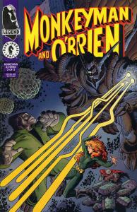 Monkeyman and O'Brien #3 FN ; Dark Horse | Art Adams
