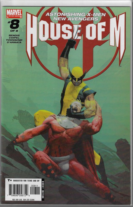 House of M #1-8 + Secrets  (DC, 2005) NM