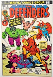 *Defenders V1 (1972) 9 VFV- vs Avengers