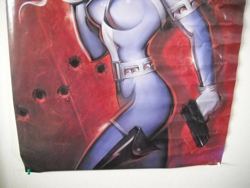 1993 SILVER SABLE POSTER F/VF 