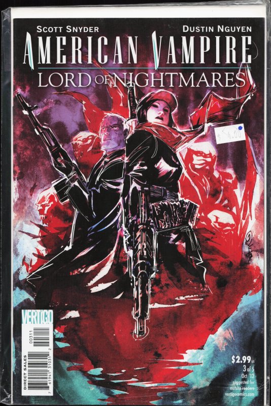 American Vampire: Lord of Nightmares #3 (2012) American Vampire